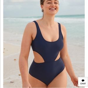 Aerie swim suit one piece cut out